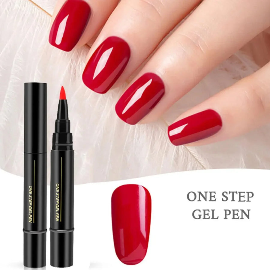 NailPen 1+1 ILMAISEKSI - Ammattitasoinen geelimanikyyrikynä pitkäkestoisella lopputuloksella