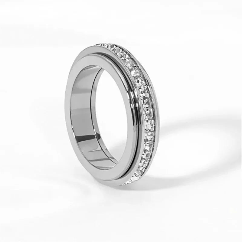 Jewelance™ RotatingRing 1+1 ILMAISEKSI – pyörivä sormus stressiin ja levottomuuteen
